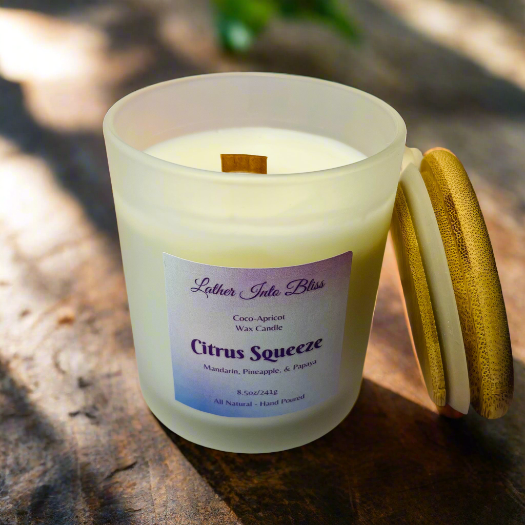 Citrus Squeeze Hand Poured Candle