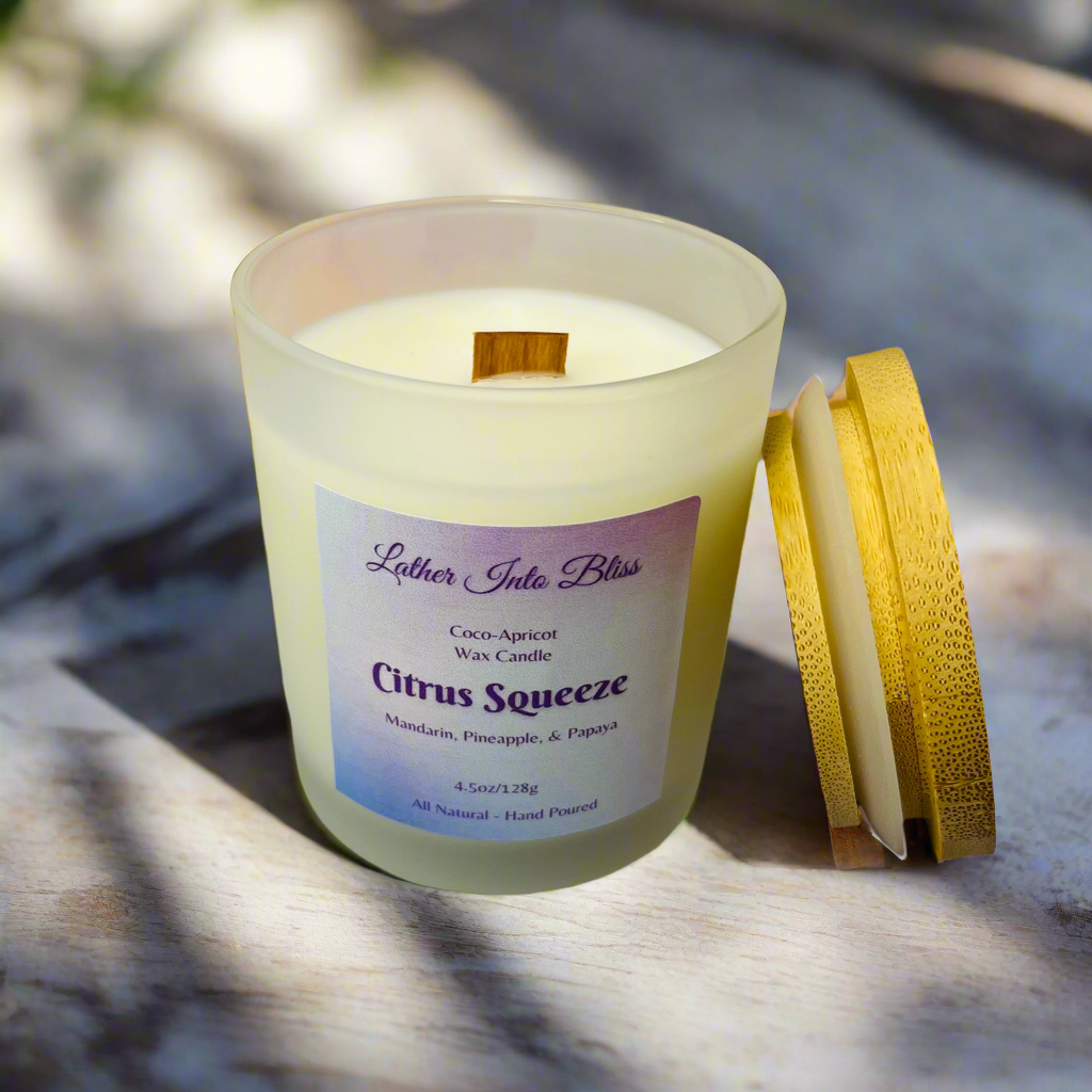 Citrus Squeeze Hand Poured Candle