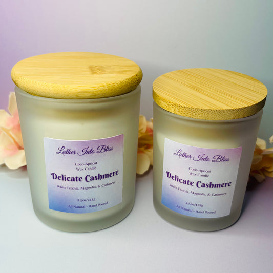 Delicate Cashmere Hand Poured Candle